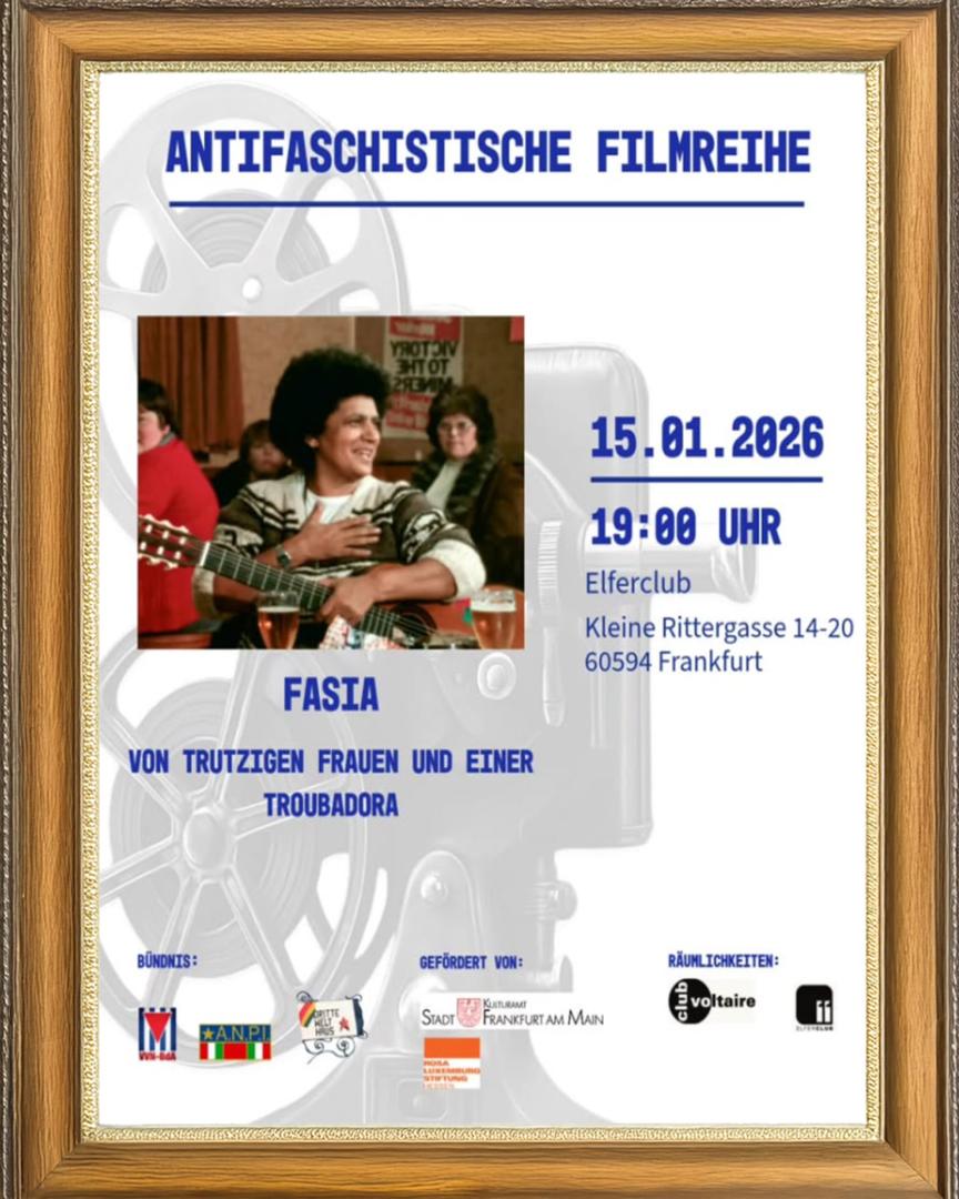 Antifaschistische Filmreihe: Fasia – von trutzigen Frauen und einer Troubadora