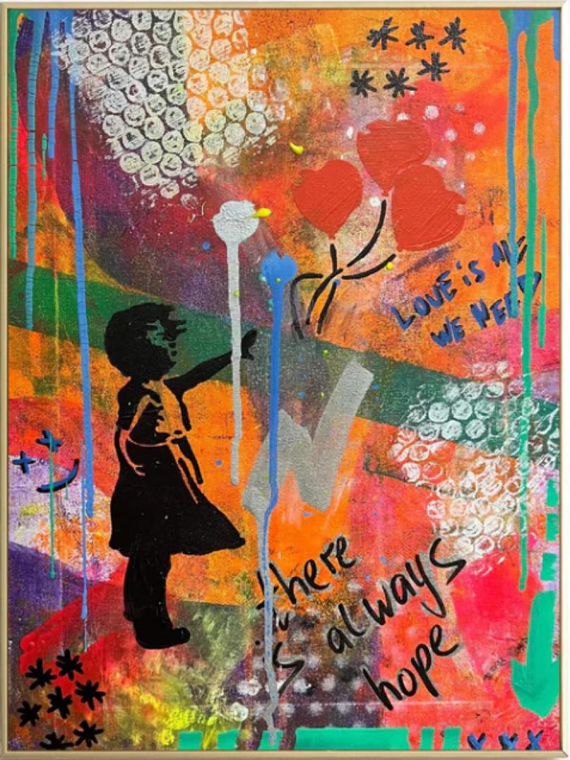 TECHNO & PAINT -  Paint like Banksy