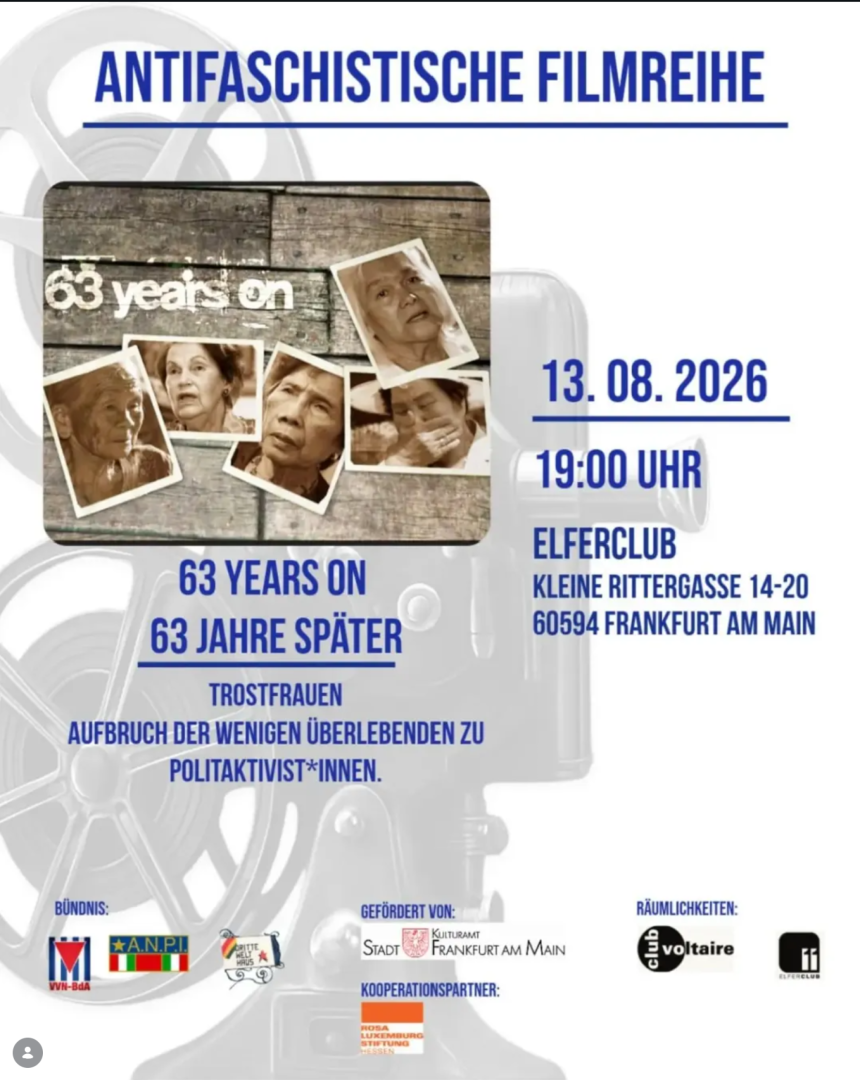 Antifaschistische Filmreihe: 63 years on