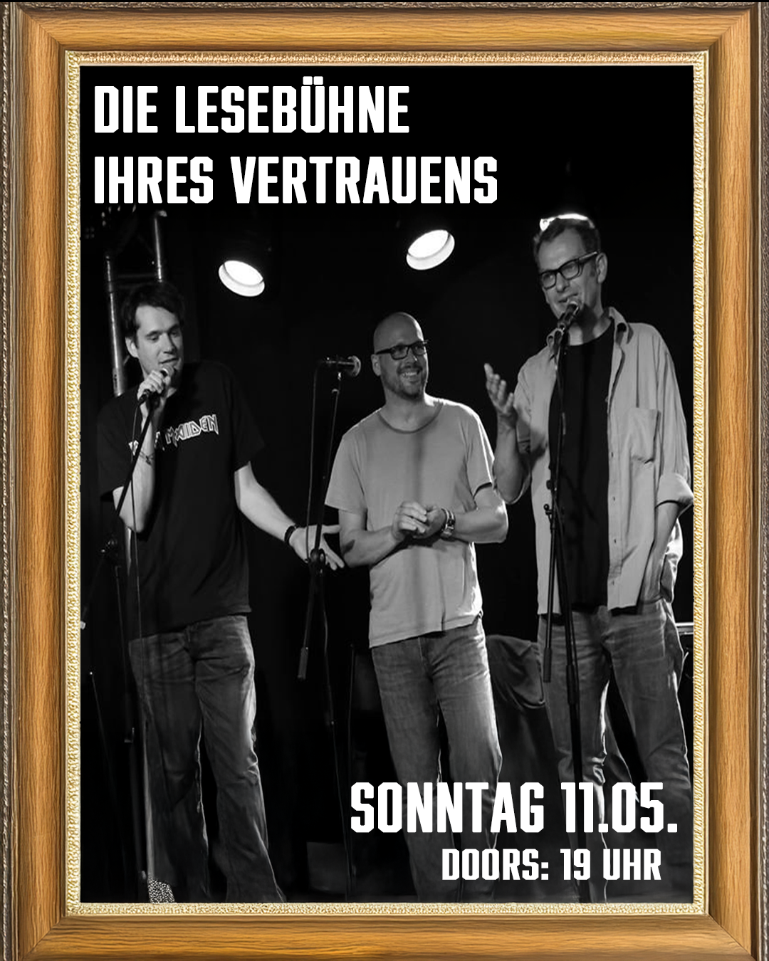 Die Lesebühne Ihres Vertrauens