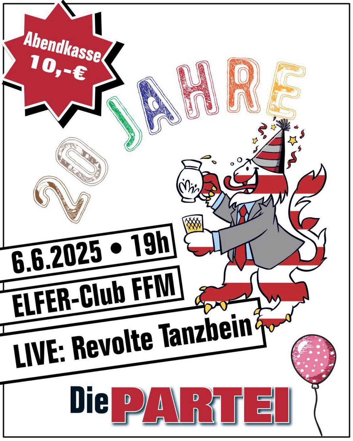 20 JAHRE DIE PARTEI