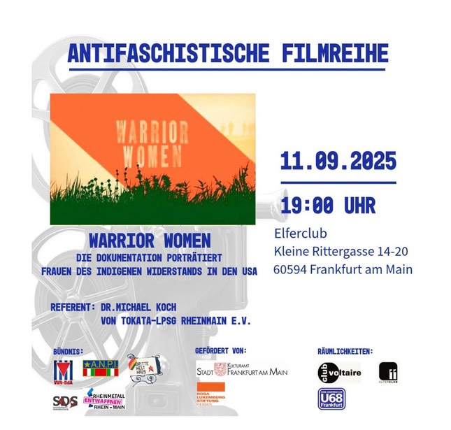 Antifaschistische Filmreihe: „WARRIOR WOMEN"